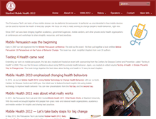 Tablet Screenshot of mobilehealth.org